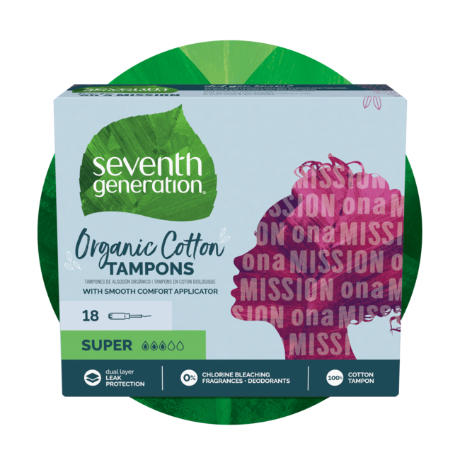 Seventh Generation Organic Cotton Tampons