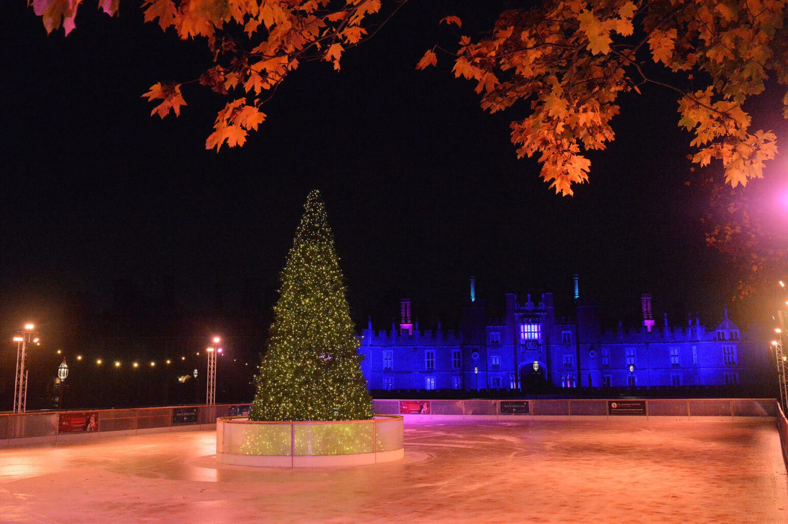 Hampton Court Palace Ice Rink -Festive Things To Do London