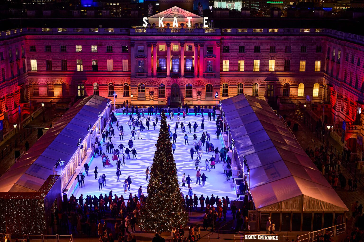 Skate at Somerset House - Festive Things To Do In London 2024