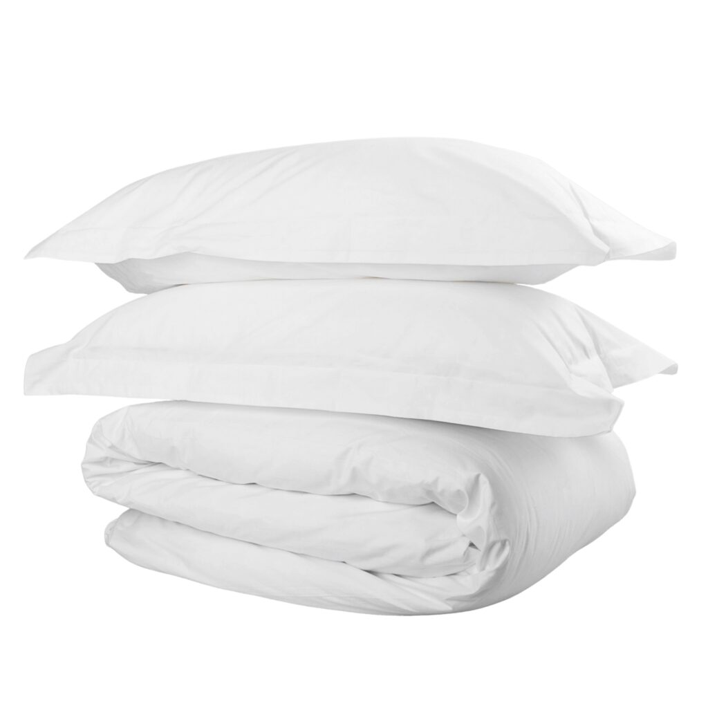Tielle Cool and Crisp bedding range – hotel-quality luxury white duvet and pillows fir home