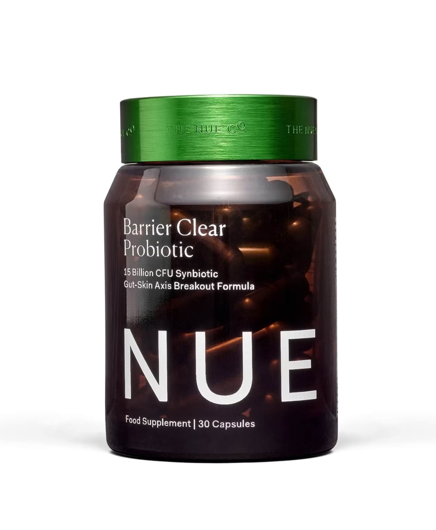 The Nue Co Barrier Clear Probiotic Capsules
