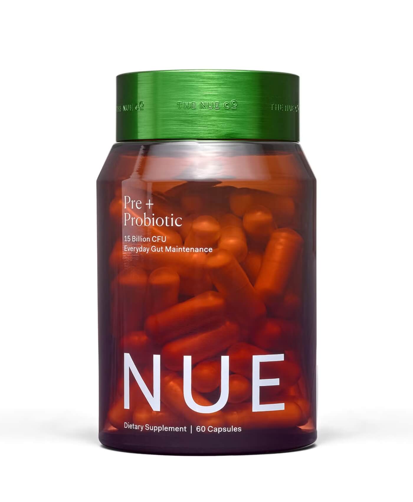 The Nue Co Pre and Probiotic Supplement Capsules